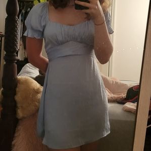 Mi Ami Blue Tie Dress